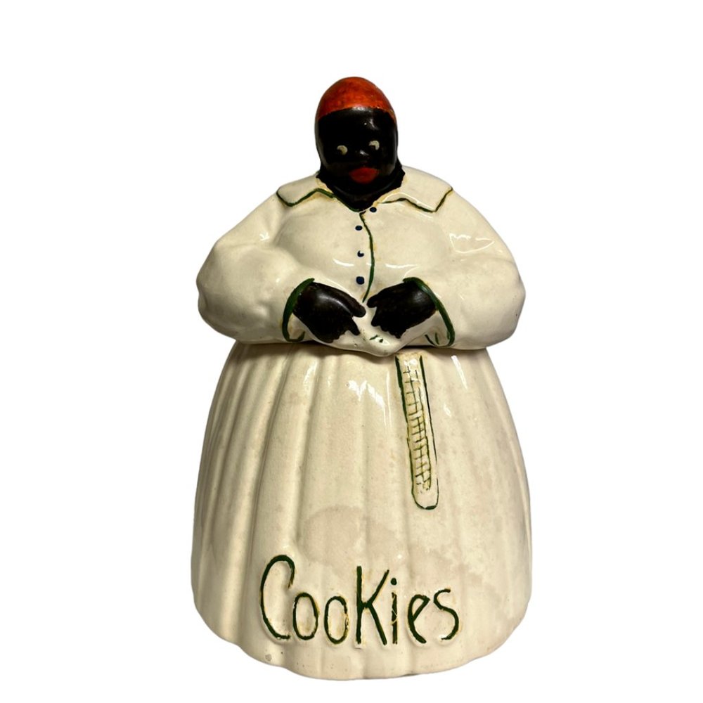 Vintage Rare McCoy Mammy Aunt J. Cookie Jar Professionally Repaired